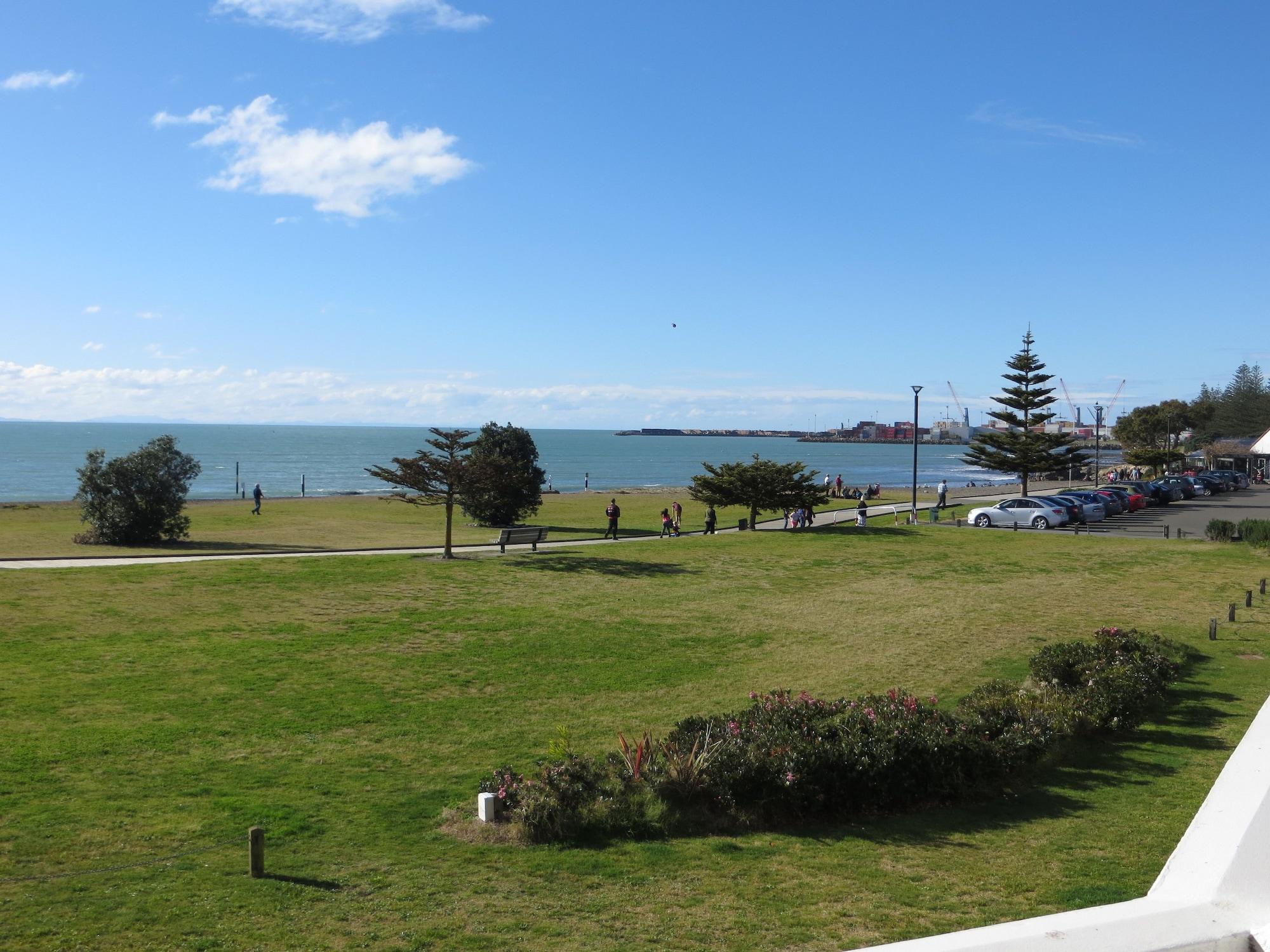 Harbour View Motel On Ahuriri Beach In Napier Nz With Sea View Suites Zewnętrze zdjęcie