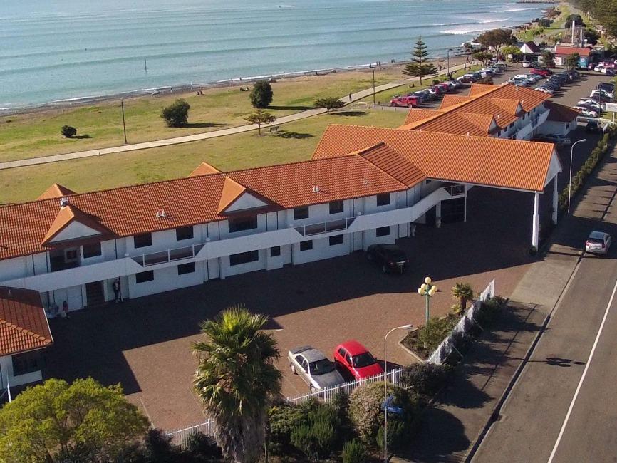 Harbour View Motel On Ahuriri Beach In Napier Nz With Sea View Suites Zewnętrze zdjęcie