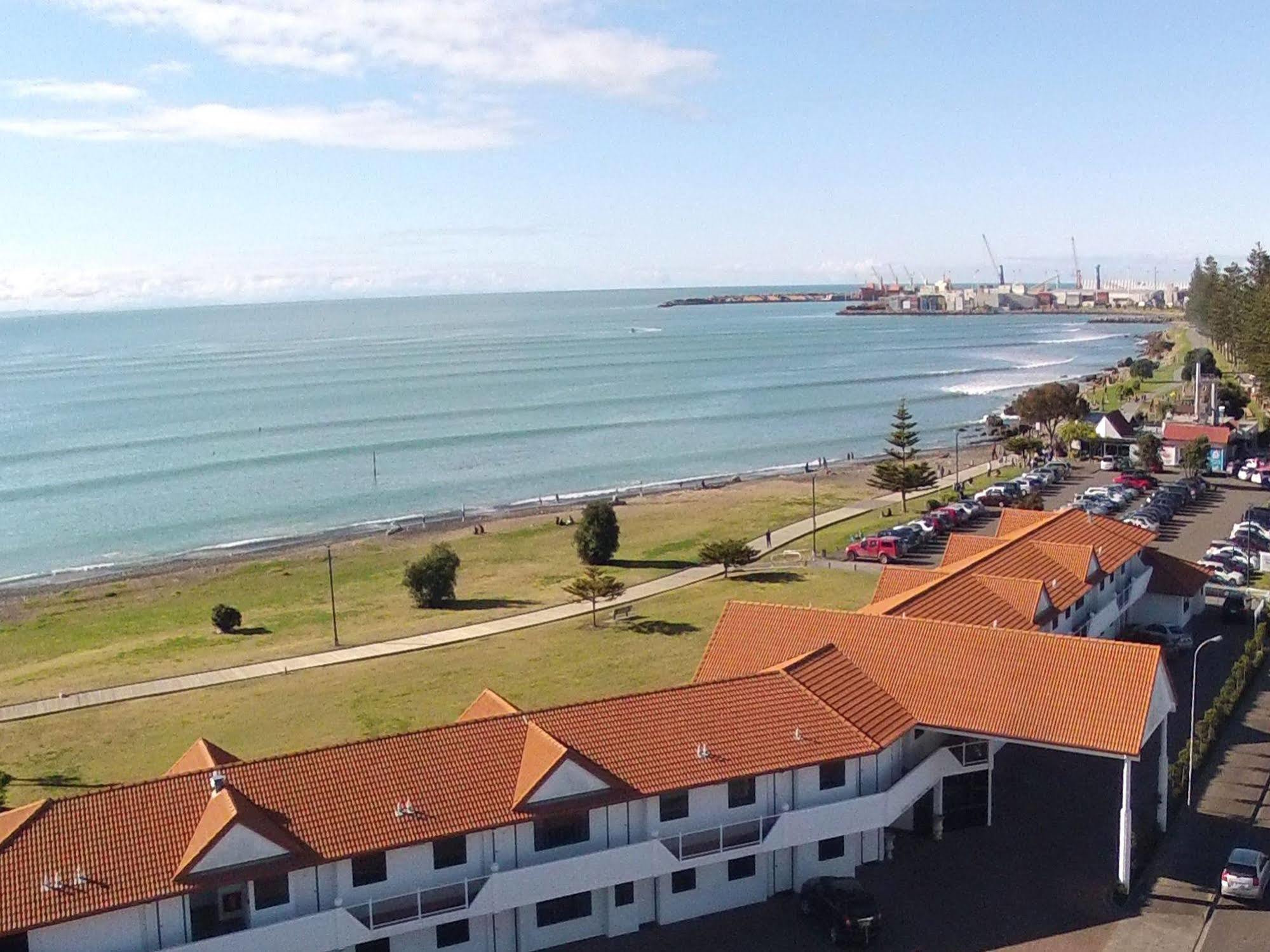 Harbour View Motel On Ahuriri Beach In Napier Nz With Sea View Suites Zewnętrze zdjęcie